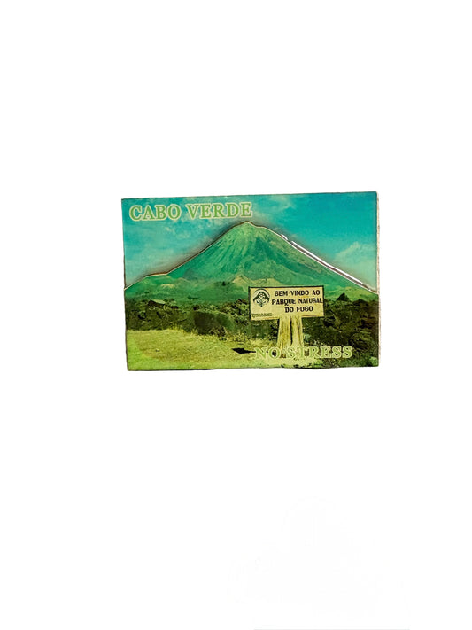 Magnée de frigo inspiré volcan de Fogo