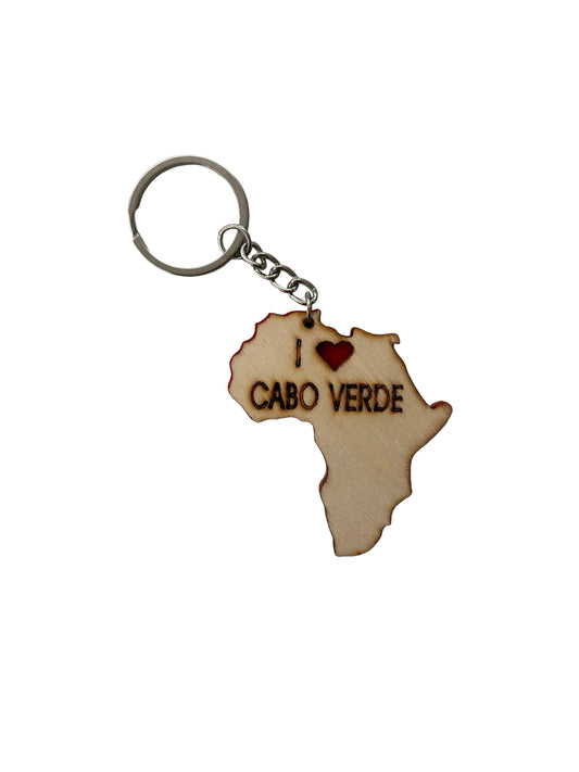 Porte-Clé  “I ❤️ Cabo Verde”