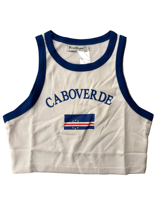 Top blanc Cabo Verde  design inspiré 🇨🇻